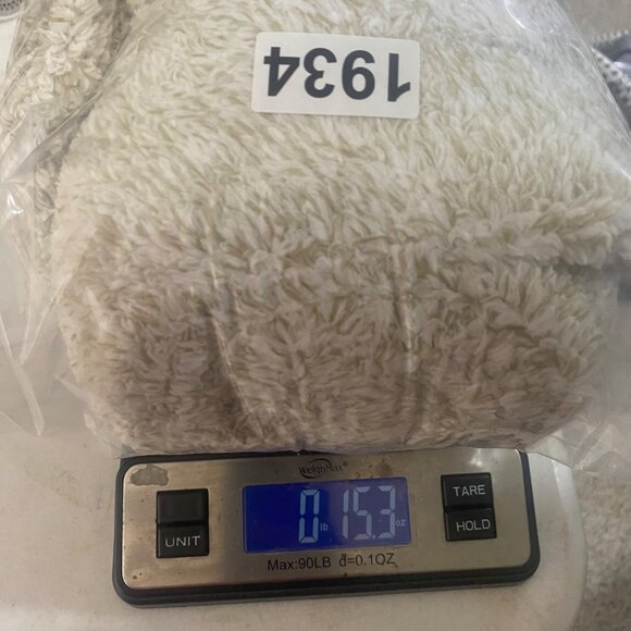 Soft Surroundings Hugs Cardigan Sweater Womens Size M Fuzzy Neutral Cozy Relaxed - Picture 8 of 8